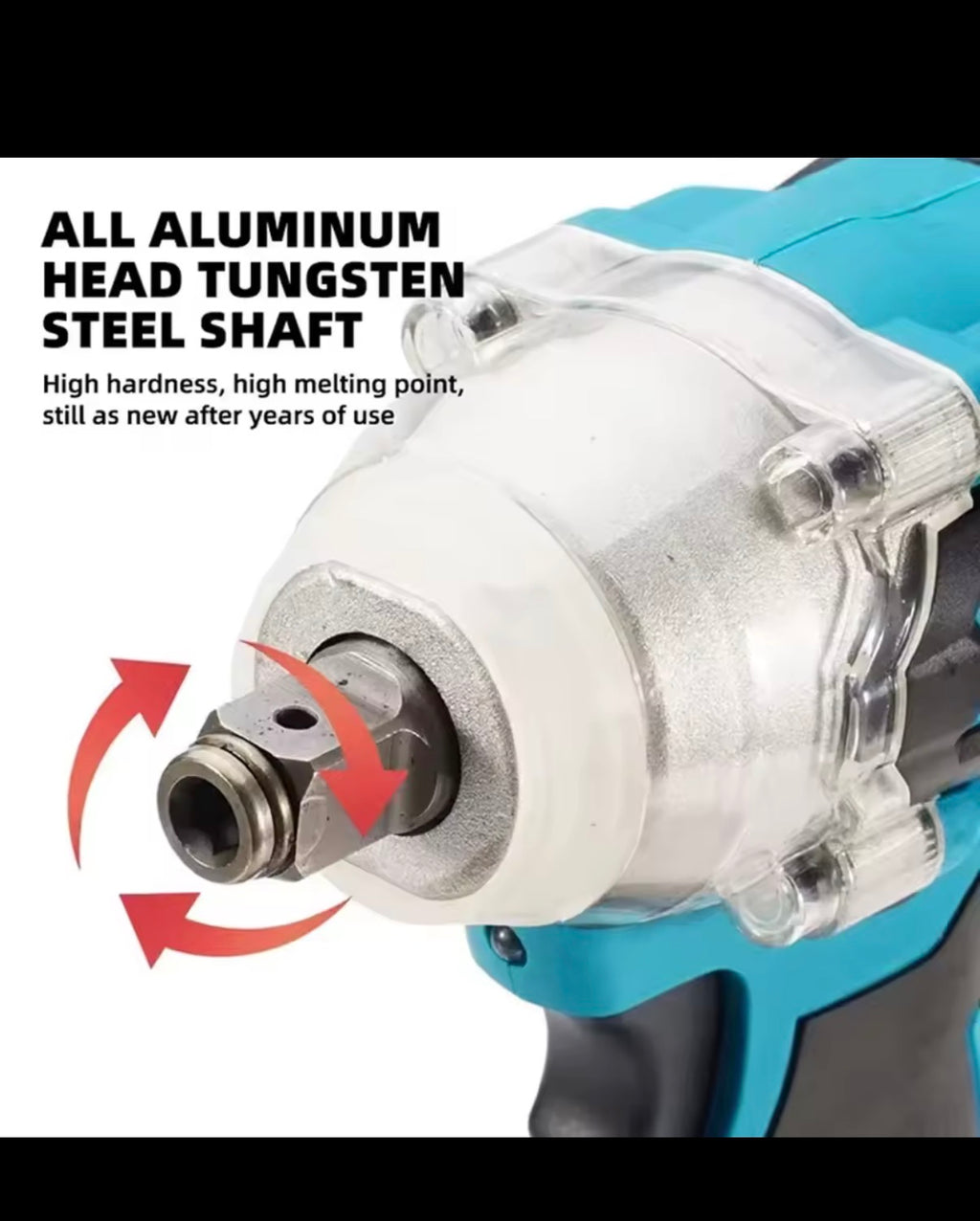 Makita DTW285 high torque impact wrench, wireless rechargeable handheld wrench, 18V lithium battery multifunctional tool